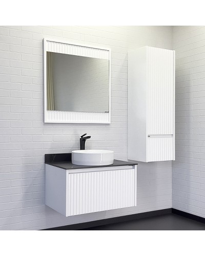 Зеркало Comforty Марсель 75 00-00012269 Белое