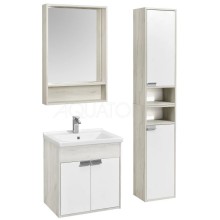 Зеркало 60х91 см дуб крафт Акватон Флай 1A237602FA860