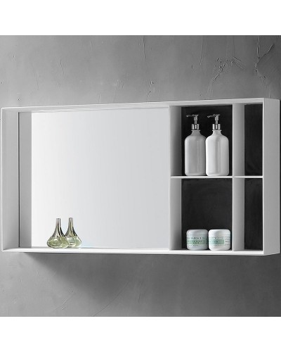 Зеркало Abber Stein 100 AS6639 Белое