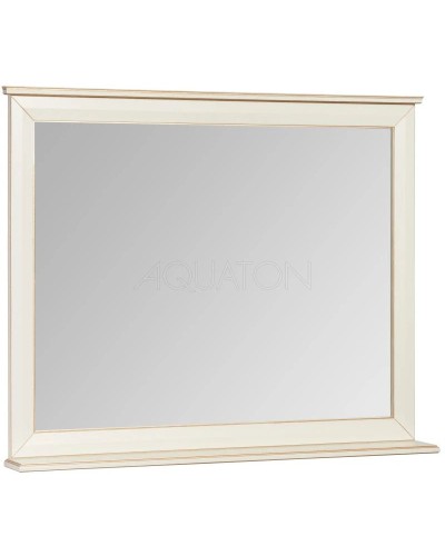 Зеркало Беатриче 105 слоновая кость патина Aquaton 1A187302BEM60