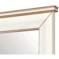 Зеркало Беатриче 105 слоновая кость патина Aquaton 1A187302BEM60