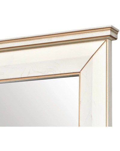 Зеркало Беатриче 105 слоновая кость патина Aquaton 1A187302BEM60