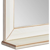 Зеркало Беатриче 85 слоновая кость патина Aquaton 1A191802BEM60