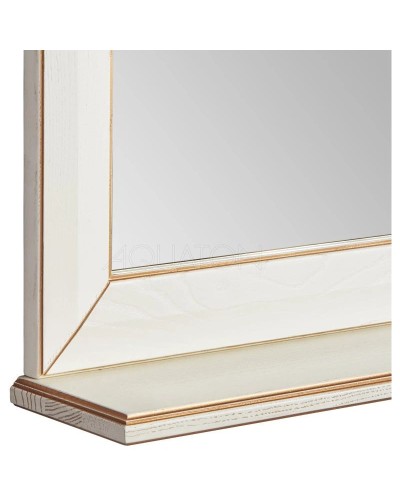 Зеркало Беатриче 85 слоновая кость патина Aquaton 1A191802BEM60