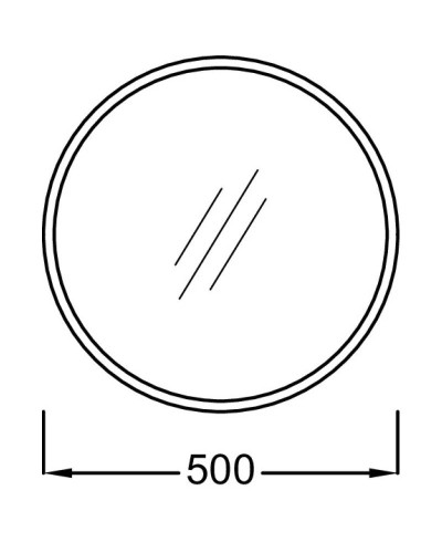 Зеркало 50х50 см белый Jacob Delafon Odeon Rive Gauche EB1176-00