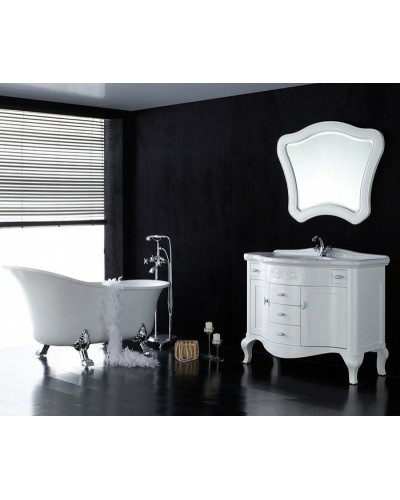 Зеркало BelBagno Gemma 100 BB03S/VP Венецианский перламутр