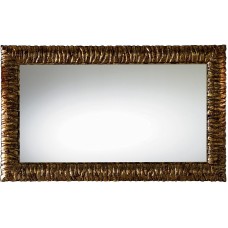 Зеркало Cezares Cavalli 120 CAVALLI 1200x30x750 Noce Foglia oro