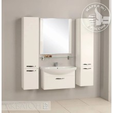 Зеркало 80х85,8 см белый Акватон Ария 1A141902AA010