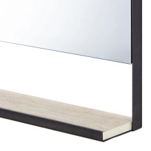 Зеркало 65х78,4 см дуб орегон/черный Акватон Лофт Урбан 1A254102LQX50