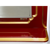 Praga - 75 Зеркало бордо  патина