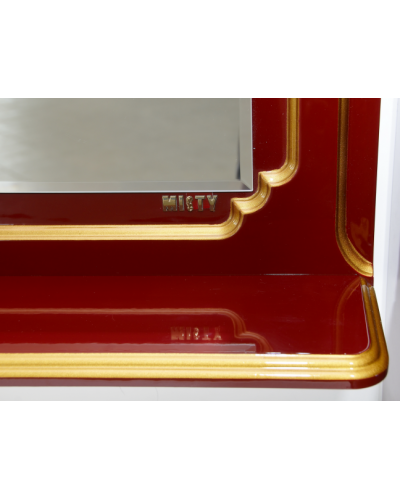 Praga - 75 Зеркало бордо  патина