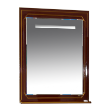 Praga - 75 Зеркало бордо  патина