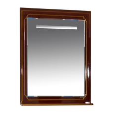 Praga - 75 Зеркало бордо  патина