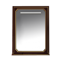 Praga - 75 Зеркало бордо  патина