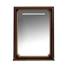 Praga - 75 Зеркало бордо  патина