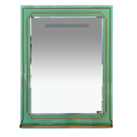 Praga - 75 Зеркало салатовая/ патина