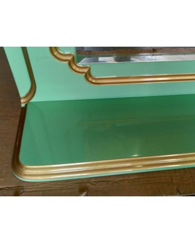 Praga - 75 Зеркало салатовая/ патина