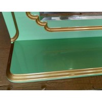 Praga - 90 Зеркало салатовая/ патина