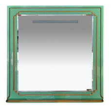Praga -105 Зеркало салатовая/ патина