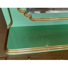 Praga -105 Зеркало салатовая/ патина