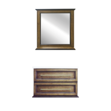 Винтаж - 70 Зеркало в раме дуб