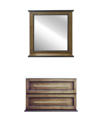 Винтаж - 70 Зеркало в раме дуб