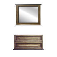 Винтаж -100 Зеркало в раме дуб