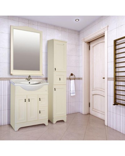 Лувр  - 85 Зеркало в раме, слоновая кость О