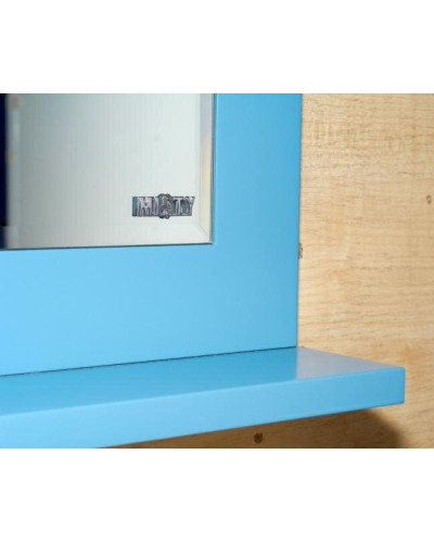 Марта - 80 Зеркало голубое матовое