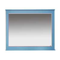 Марта -100 Зеркало голубое матовое