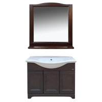 Рим -105 Зеркало в раме, орех