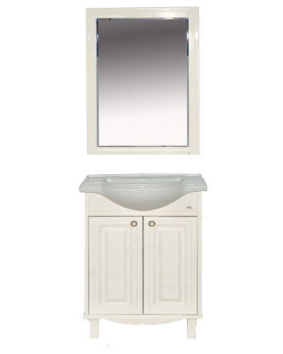 Шармель - 65 Зеркало светло-бежевая эмаль