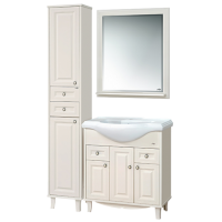 Шармель - 80 Зеркало светло-бежевая эмаль