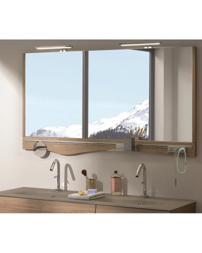 Зеркало 140х65 см натуральный дуб Jacob Delafon Sherwood EB1839RU-P6