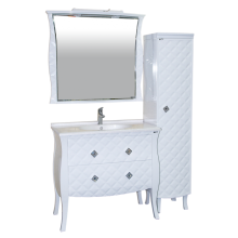 CHARME - 100 Зеркало белое со светом