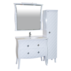 CHARME - 100 Зеркало белое со светом