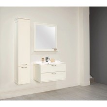 Зеркало 80х80,3 см дуб бежевый Акватон Леон 1A186402LBPR0