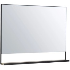 Зеркало 100х78,4 см дуб орегон/черный Акватон Лофт Урбан 1A248002LQX50