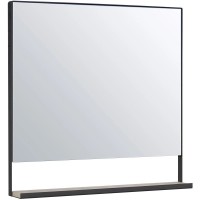 Зеркало 80х78,4 см дуб орегон/черный Акватон Лофт Урбан 1A247902LQX50