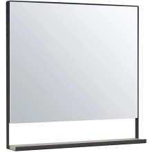 Зеркало 80х78,4 см дуб орегон/черный Акватон Лофт Урбан 1A247902LQX50
