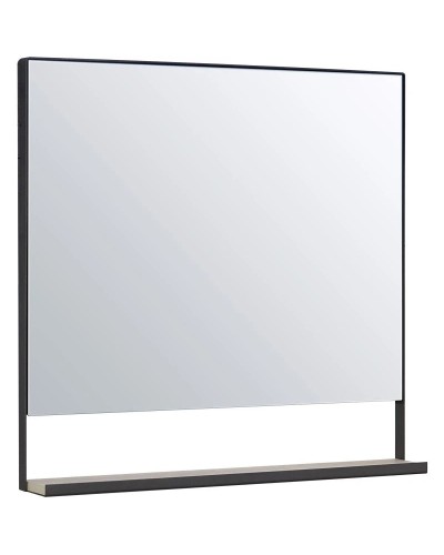 Зеркало 80х78,4 см дуб орегон/черный Акватон Лофт Урбан 1A247902LQX50