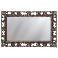 Зеркало 114х74,3 см античное серебро Caprigo PL106-1-ANTIC CR