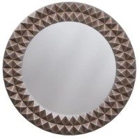 Зеркало 80х80 см античное серебро Caprigo PL400-ANTIC CR