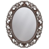 Зеркало 74,7х94,8 см античное серебро Caprigo PL040-ANTIC CR