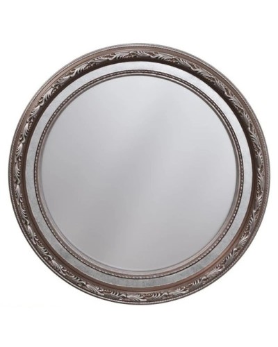 Зеркало 86,7х86,7 см античное серебро Caprigo PL301-ANTIC CR