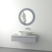 Зеркало 80х80 см графит Evoform Double BY 0315