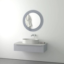 Зеркало 80х80 см графит Evoform Double BY 0315