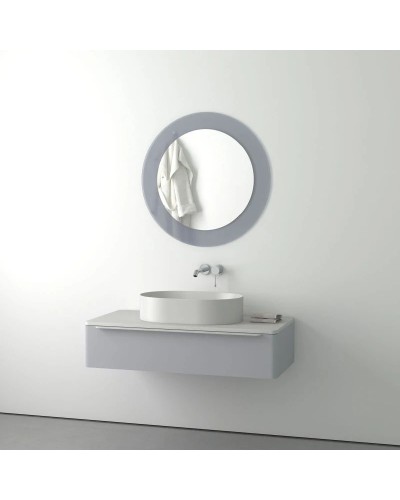 Зеркало 80х80 см графит Evoform Double BY 0315