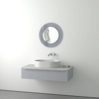 Зеркало 60х60 см графит Evoform Double BY 0314