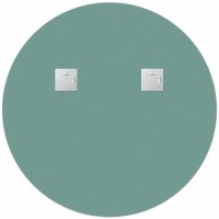 Зеркало 70х70 см черный Evoform Shadow BY 0562